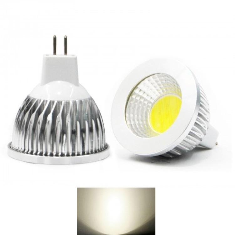 Faretto  MR16 LED spot 12 Watt 12V luce bianca 5500K Cree COB